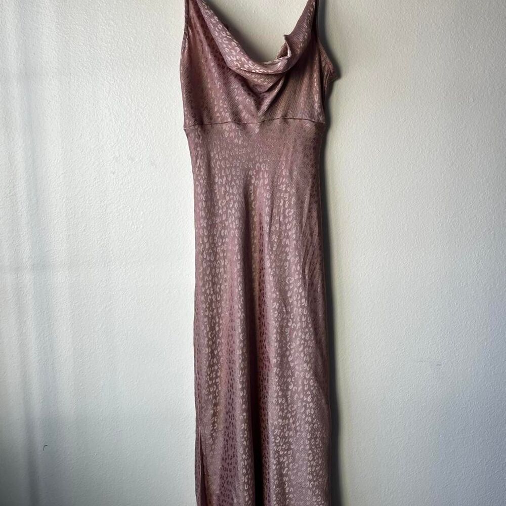 Stella-dot Women's Pink and Brown Dress